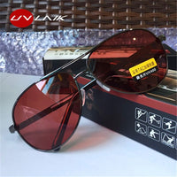 UVLAIK TAC Polarized Sunglasses Men Women Night Vision Driving Glasses Goggles Driver Yellow Sun Glasses UV400