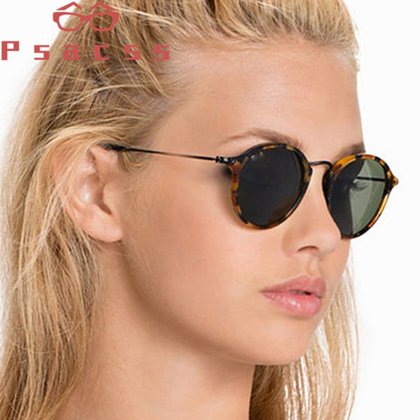 Psacss Sunglasses Women/Men 2019 Vintage Round Sun Glasses High Quality Brand Designer Sunglass lentes de sol hombre/mujer UV400