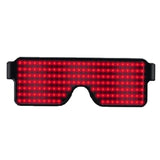 Pretty Cool LED Light up Glasses USB Rechargeable Luminous Glowing Eyeglass for LED Parties Halloween Rave Festival Bars Clubs