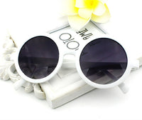 YOOSKE Vintage Small Round Sunglasses Women Men Classic Retro Coating Sun Glasses Driving Eyewear Black Red Glasses