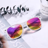 Fashion Cat Eye Festival Glass Luxury Kaleidoscope Vintage Square Mosaic Glasses Women Rave Diamond Retro Rice Nail Sunglasses