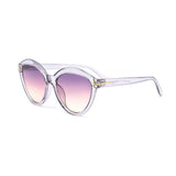 Cat Eye Sexy Lady Sunglasses Women Round Fashion Design Vintage Plastic Sunglasses Uv400 Oculos