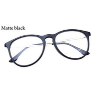 Retro round eyes glasses frame men women vintage myopia eyeglasses frame plain glasses oculos de grau femininos