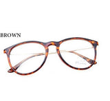 Retro round eyes glasses frame men women vintage myopia eyeglasses frame plain glasses oculos de grau femininos