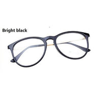 Retro round eyes glasses frame men women vintage myopia eyeglasses frame plain glasses oculos de grau femininos