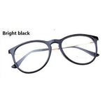 Retro round eyes glasses frame men women vintage myopia eyeglasses frame plain glasses oculos de grau femininos