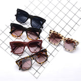 New Black Clear Oversized Square Sunglasses Women Gradient Summer Style Classic Sun Glasses Female Big Square Oculos De Sol