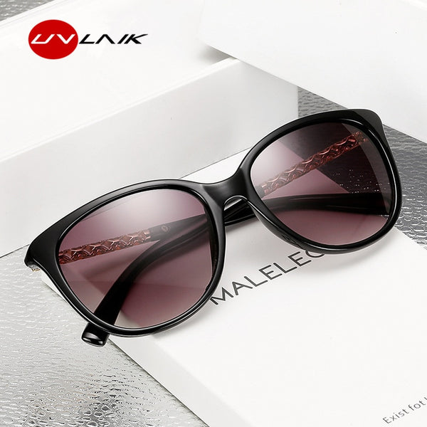 UVLAIK Brand Star Style Luxury Sunglasses Women Oversized Sun Glasses Female Vintage Round Big Frame Outdoor Sunglass UV400