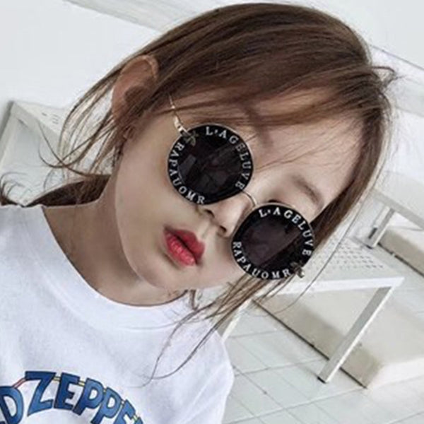 Steampunk  Bee Kids Sunglasses Boys Girls Luxury Vintage Children Sunglasses Round Sun Glasses Oculos Feminino Accessories