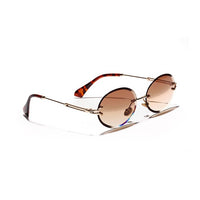 Joubas Rimless oval Women Sunglasses 2019 Men Gradient Transparent Sun Glasses Retro High Quality Eyeglasses Fashion Trendy 80