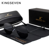 KINGSEVEN 2019 Classic Reflective Sunglasses Men Hexagon Retro Sun glasses Stainless Steel Eyewear Oculos Gafas De Sol Shades