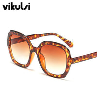 2019 New Luxury Cat Eye Sunglasses Women Fashion Square Sun Glasses Female Leopard Frame Eyewar Retro Shades Glasses UV400 Oculo