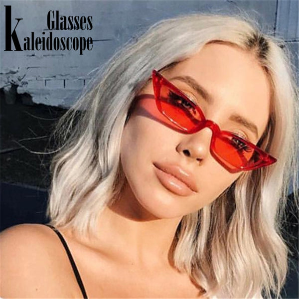 Women Cat Eye Sunglasses Brand Designer Vintage Luxury Eyes Sweet Cute Sun Glasses Female Retro Red Black Eyewear Shades UV400